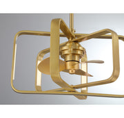 Savoy House 24-FD-955-322 LED Fan D'Lier, Warm Brass (6)