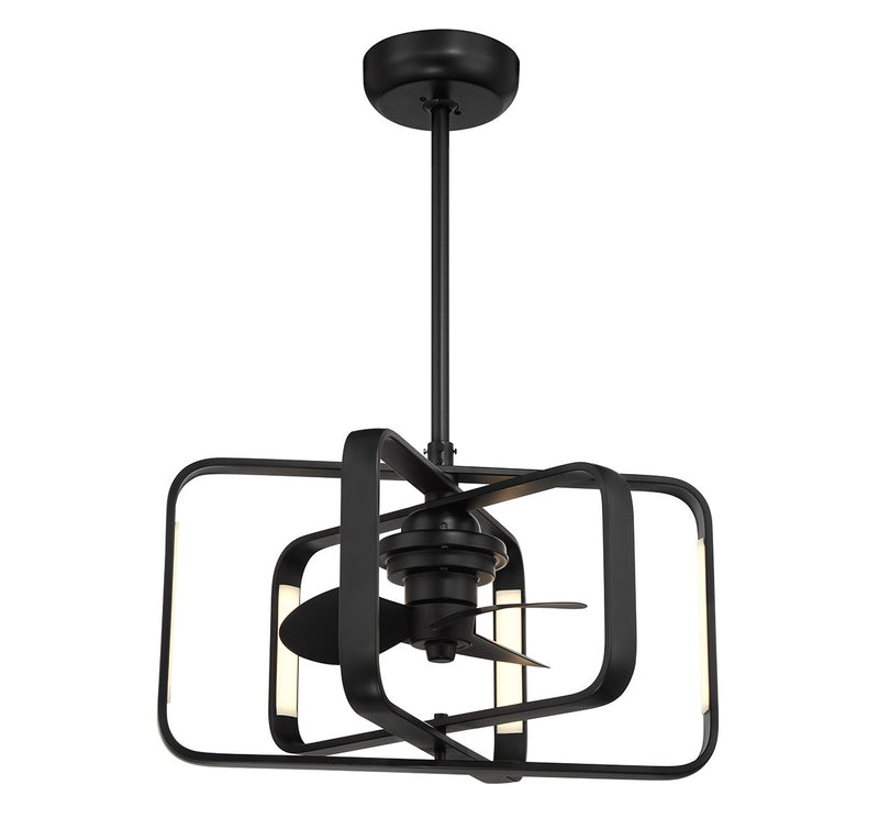 Savoy House 24-FD-955-89 LED Fan D'Lier, Matte Black (5)