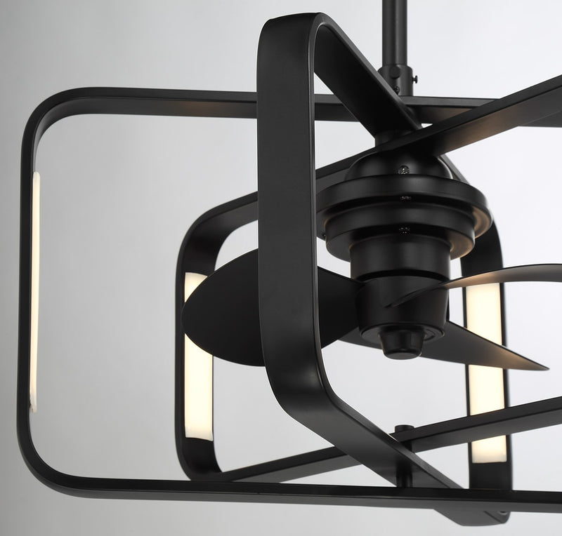 Savoy House 24-FD-955-89 LED Fan D'Lier, Matte Black (6)