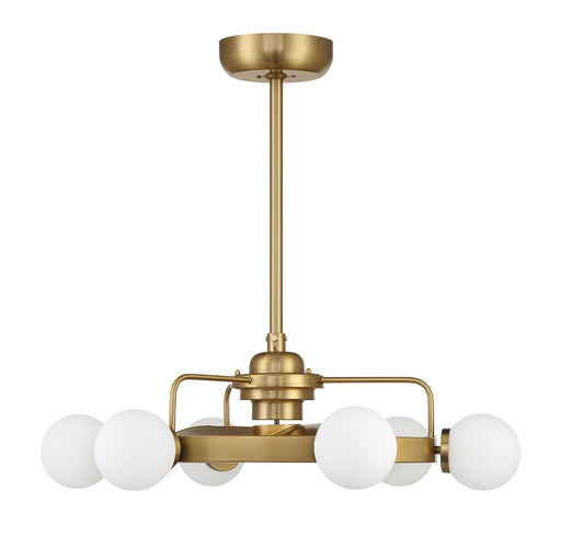 Savoy House 30-FD-345-322 LED Fan D'Lier, Warm Brass (2)