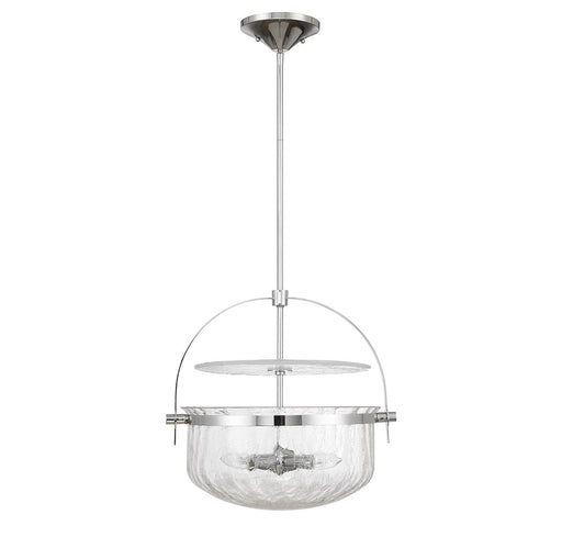 Savoy House 6-4723-4-11 Four Light Convertible Semi-Flush/Pendant, Polished Chrome (2)