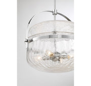 Savoy House 6-4723-4-11 Four Light Convertible Semi-Flush/Pendant, Polished Chrome (6)