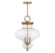 Savoy House 7-5801-3-322 Three Light Pendant, Warm Brass (2)