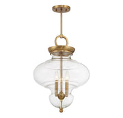 Savoy House 7-5801-3-322 Three Light Pendant, Warm Brass (3)