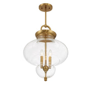Savoy House 7-5801-3-322 Three Light Pendant, Warm Brass (4)