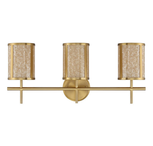 Savoy House 8-2055-3-322 Three Light Bathroom Vanity, Warm Brass (2)