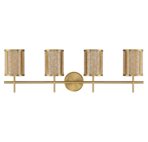 Savoy House 8-2055-4-322 Four Light Bathroom Vanity, Warm Brass (2)
