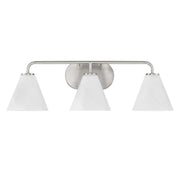 Savoy House 8-2988-3-SN Three Light Bathroom Vanity, Satin Nickel (2)