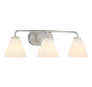 Savoy House 8-2988-3-SN Three Light Bathroom Vanity, Satin Nickel (3)