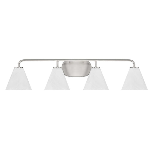 Savoy House 8-2988-4-SN Four Light Bathroom Vanity, Satin Nickel (2)