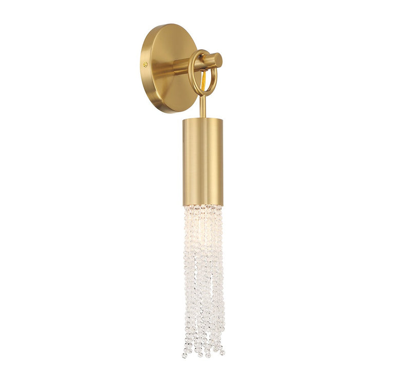 Savoy House 9-1364-1-322 One Light Wall Sconce, Warm Brass (4)