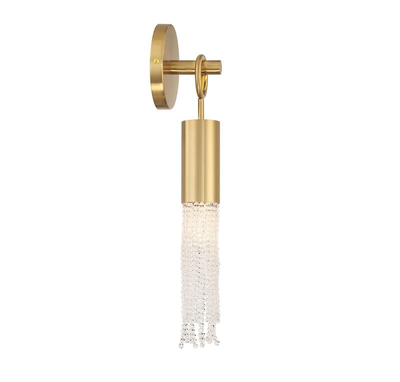 Savoy House 9-1364-1-322 One Light Wall Sconce, Warm Brass (5)