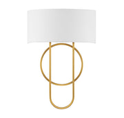 Savoy House 9-4800-2-322 Two Light Wall Sconce, Warm Brass (2)