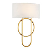 Savoy House 9-4800-2-322 Two Light Wall Sconce, Warm Brass (3)