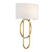 Savoy House 9-4800-2-322 Two Light Wall Sconce, Warm Brass (4)