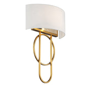 Savoy House 9-4800-2-322 Two Light Wall Sconce, Warm Brass (6)