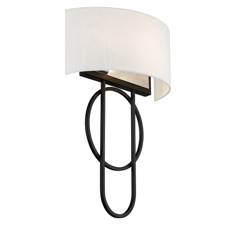 Savoy House 9-4800-2-89 Two Light Wall Sconce, Matte Black (6)