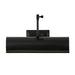 Capital Lighting 653711MB One Light Wall Sconce, Matte Black (2)