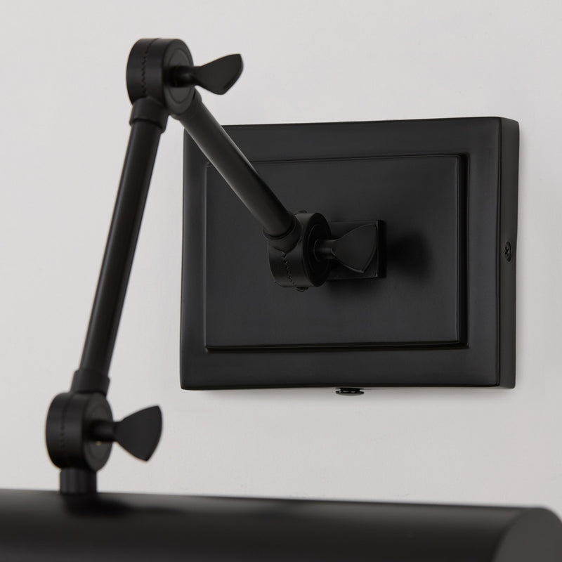 Capital Lighting 653711MB One Light Wall Sconce, Matte Black (5)