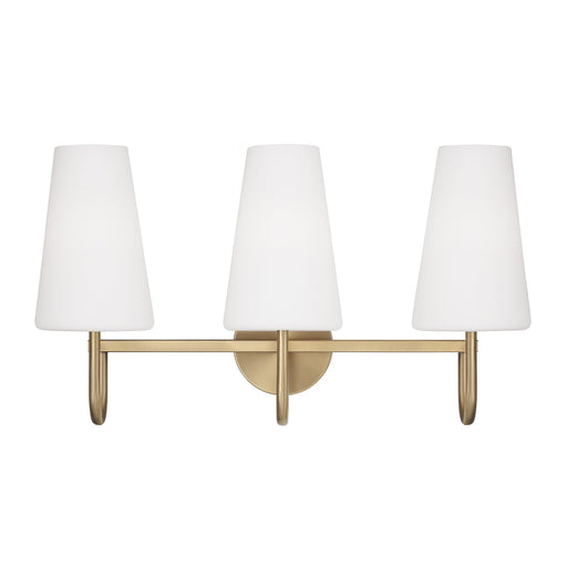 Capital Lighting 155231AD-550 Three Light Vanity, Aged Brass (2)