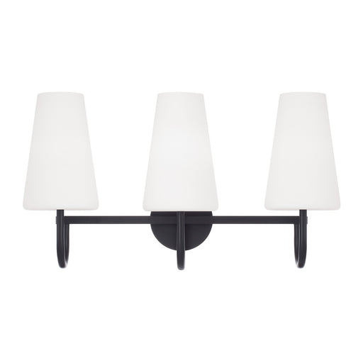 Capital Lighting 155231MB-550 Three Light Vanity, Matte Black (2)