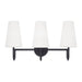 Capital Lighting 155231MB-550 Three Light Vanity, Matte Black (2)