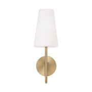 Capital Lighting 655211AD-550 One Light Wall Sconce, Aged Brass (2)