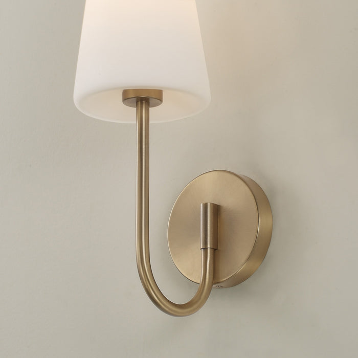 Capital Lighting 655211AD-550 One Light Wall Sconce, Aged Brass (5)
