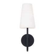 Capital Lighting 655211MB-550 One Light Wall Sconce, Matte Black (2)