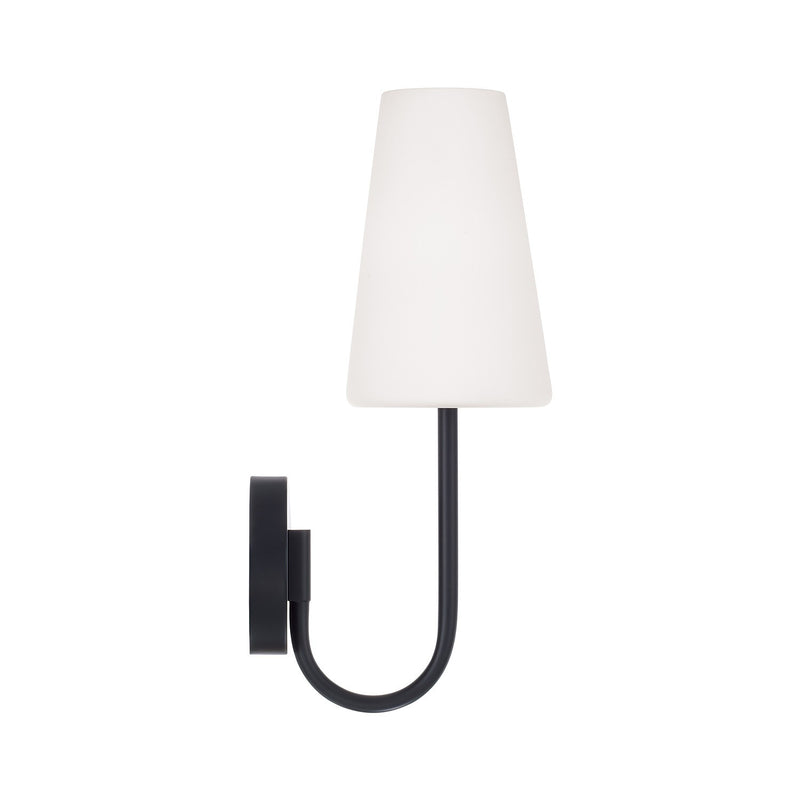 Capital Lighting 655211MB-550 One Light Wall Sconce, Matte Black (3)