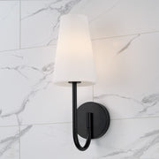 Capital Lighting 655211MB-550 One Light Wall Sconce, Matte Black (4)