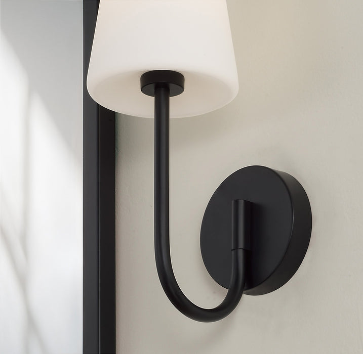 Capital Lighting 655211MB-550 One Light Wall Sconce, Matte Black (6)