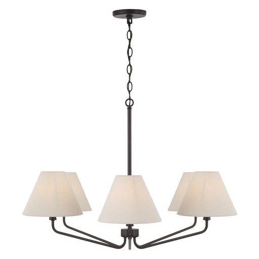 Capital Lighting 456661ES-713 Six Light Chandelier, Espresso (2)