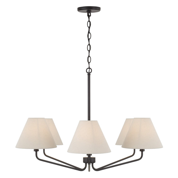 Capital Lighting 456661ES-713 Six Light Chandelier, Espresso (2)