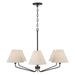 Capital Lighting 456661ES-713 Six Light Chandelier, Espresso (2)