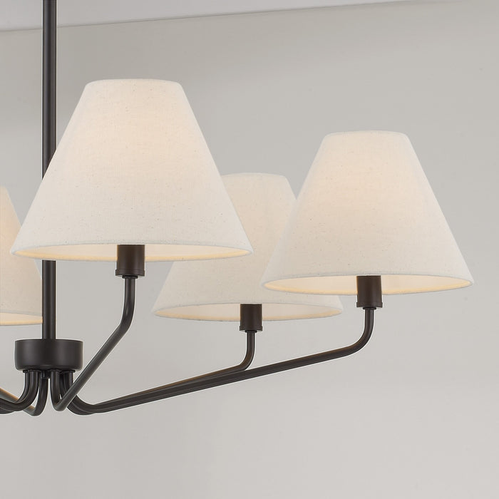 Capital Lighting 456661ES-713 Six Light Chandelier, Espresso (4)