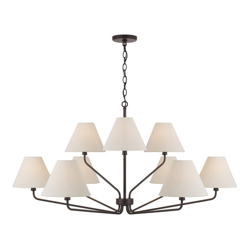 Capital Lighting 456691ES-713 Nine Light Chandelier, Espresso (2)