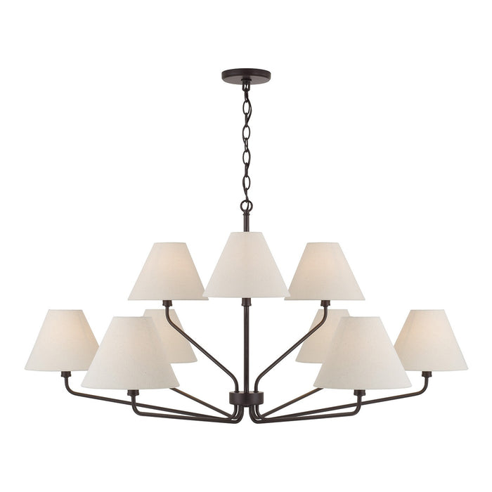 Capital Lighting 456691ES-713 Nine Light Chandelier, Espresso (2)