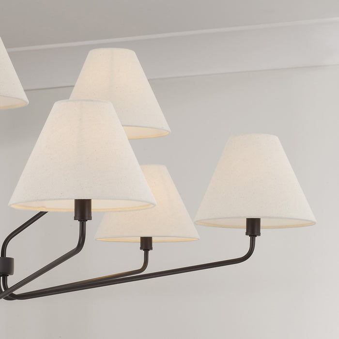 Capital Lighting 456691ES-713 Nine Light Chandelier, Espresso (4)