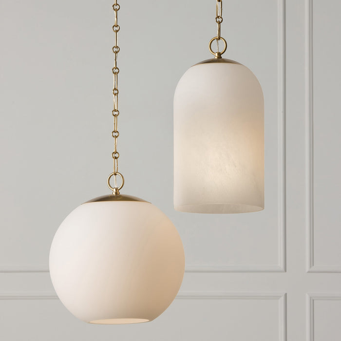 Capital Lighting 355811MA-553 One Light Pendant, Matte Brass (4)