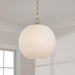 Capital Lighting 355812MA-551 One Light Pendant, Matte Brass (2)