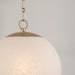Capital Lighting 355812MA-551 One Light Pendant, Matte Brass (3)