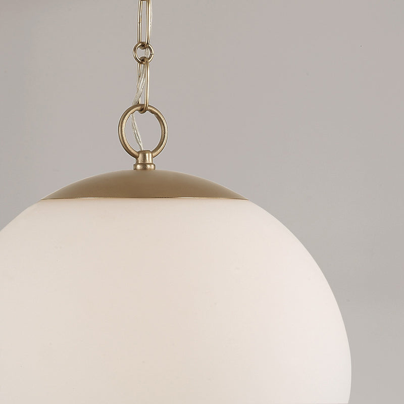 Capital Lighting 355812MA-552 One Light Pendant, Matte Brass (3)