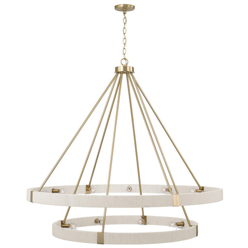 Capital Lighting 449802MA 20 Light Chandelier, Matte Brass (2)