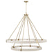 Capital Lighting 449802MA 20 Light Chandelier, Matte Brass (2)