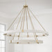 Capital Lighting 449802MA 20 Light Chandelier, Matte Brass (3)