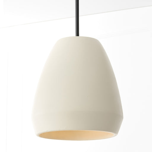 Capital Lighting 354211IV One Light Pendant, Terracotta Ivory (2)