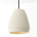 Capital Lighting 354211IV One Light Pendant, Terracotta Ivory (2)