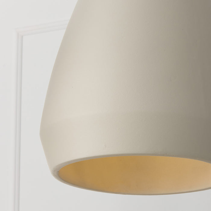 Capital Lighting 354211IV One Light Pendant, Terracotta Ivory (6)