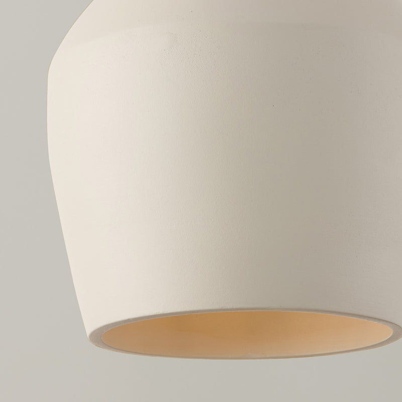 Capital Lighting 354212IV One Light Pendant, Terracotta Ivory (5)
